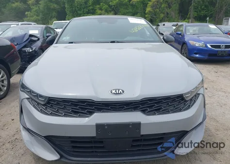 2021 Kia K5 Gt-Line из США, поврежденный, VIN 5XXG64J21MG080904